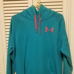 Blue under armour sweatshirt